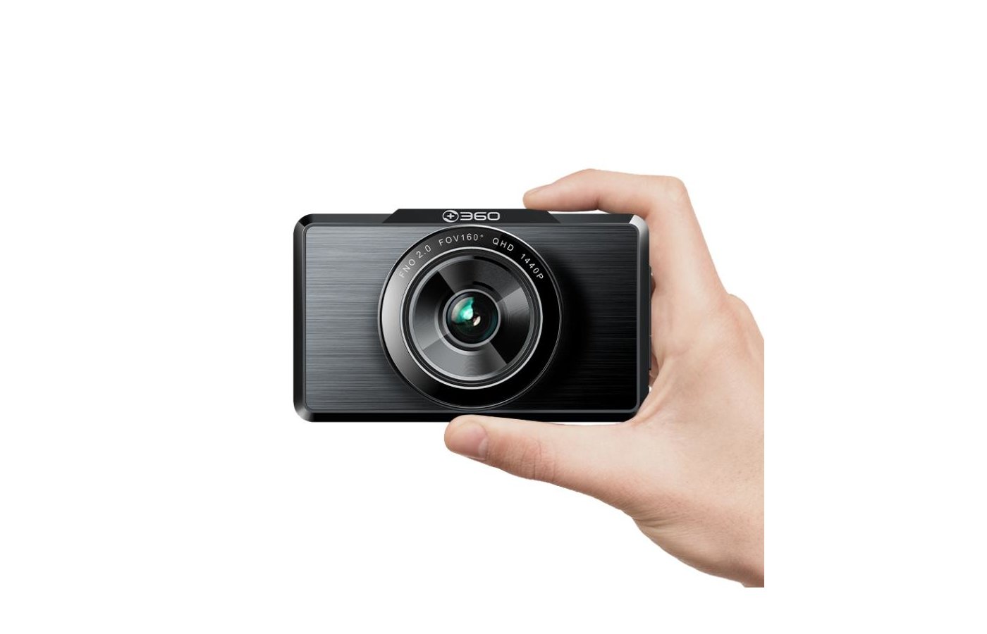 Видеорегистратор 360 0 Dash Cam G500H, 2688х1520 30 к/с, 160°, G-сенсор, microSD (microSDHC), черный (G500H) - фото 1
