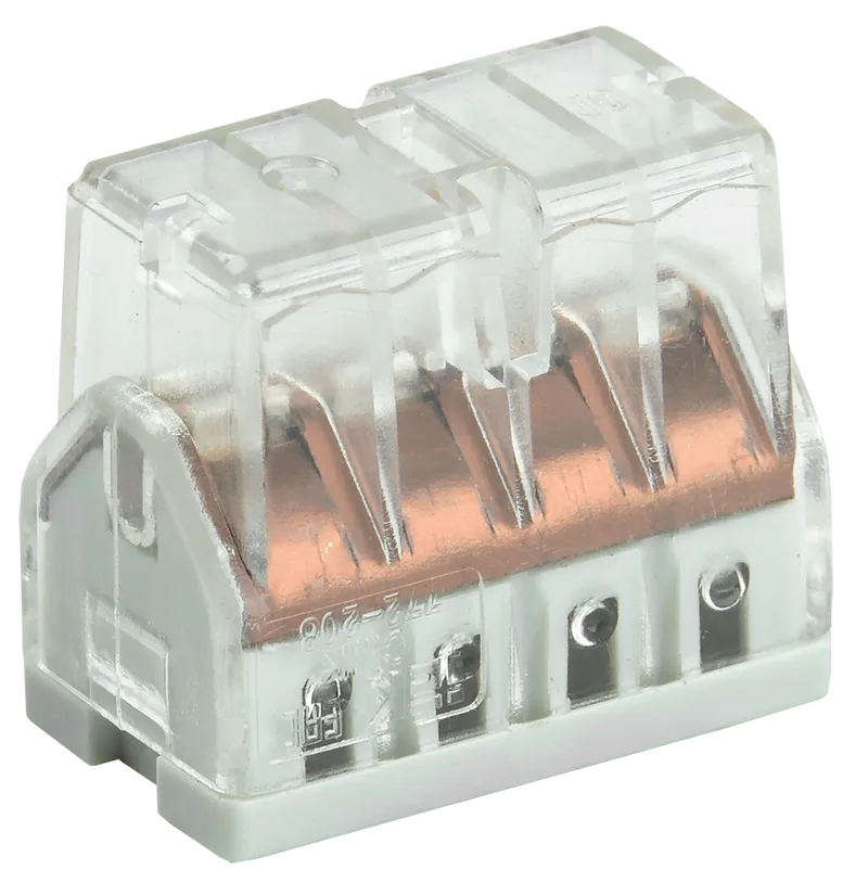

Клемма IEK СМК 772-208 8x0,5...2,5 мм², прозрачная (UKZ30-208-001), СМК 772-208