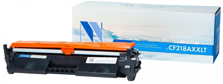 

Картридж лазерный NV Print NV-CF218AXXLTNC (CF218AXXL), черный, 5000 страниц, совместимый для LaserJet Pro M104a/M104w/M132a/M132fn/M132fw/M132nw без чипа