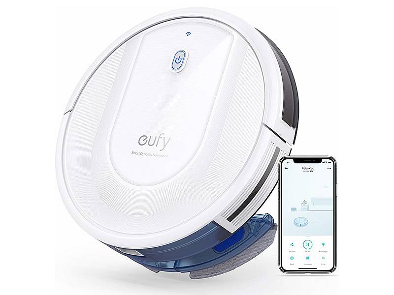 

Робот-пылесос Eufy RoboVac G10 Hybrid, белый (T2150G21 ), G10 Hybrid