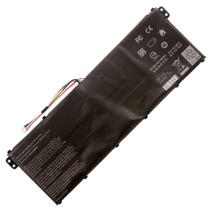 

Аккумуляторная батарея AC14B18J для Acer Chromebook 13 CB5-311, для Aspire E3-111, V3-111, V3-111P, 11.4V, 5200mAh, черный, AC14B18J