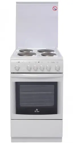 

Плита электрическая DE LUXE 506004.00Э(КР), белый (916400), 506004.00Э(КР)