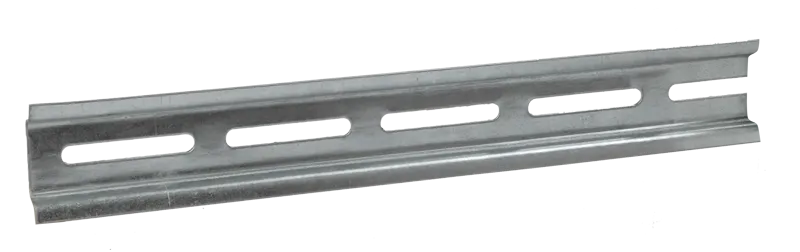 

DIN-рейка IEK, 1 м перфорированная, оцинкованная сталь (YDN10-0100), L1000