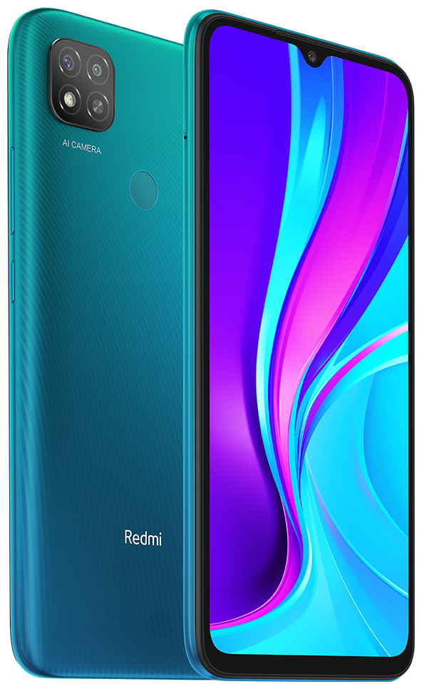 

Смартфон Xiaomi Redmi 9C NFC, 6.53" 720x1600 IPS, MediaTek Helio G35, 2Gb RAM, 32Gb, 3G/4G, NFC, Wi-Fi, BT, 2xCam, 2-Sim, 5000 мА⋅ч, Micro-USB, Android 10, бирюзовый (M2006C3MNG/36600), Redmi 9C NFC