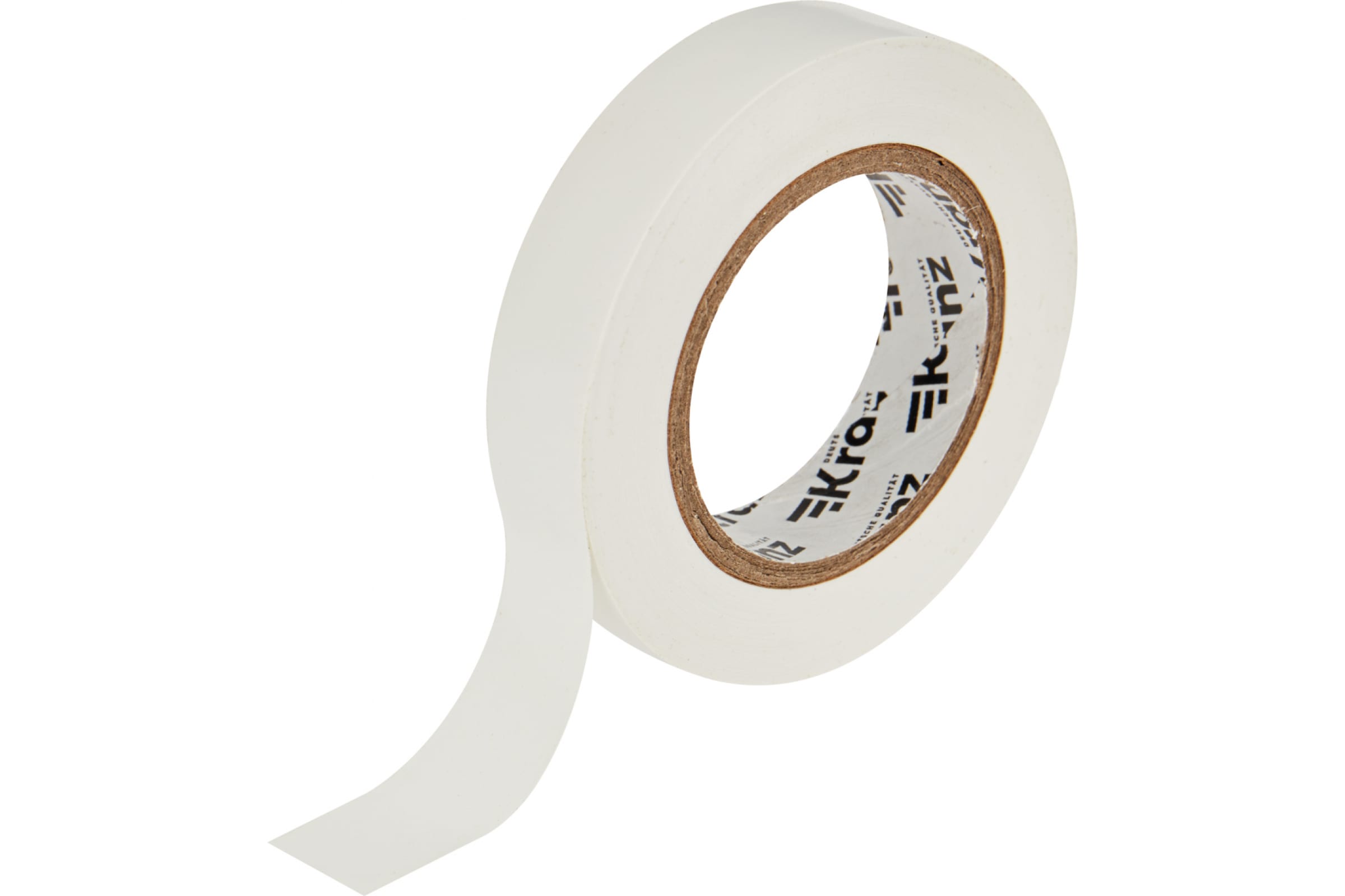 

Изолента ПВХ KR-09-2601, 130 мкм/1.5 см/20 м, белая, Kranz, KR-09-2601