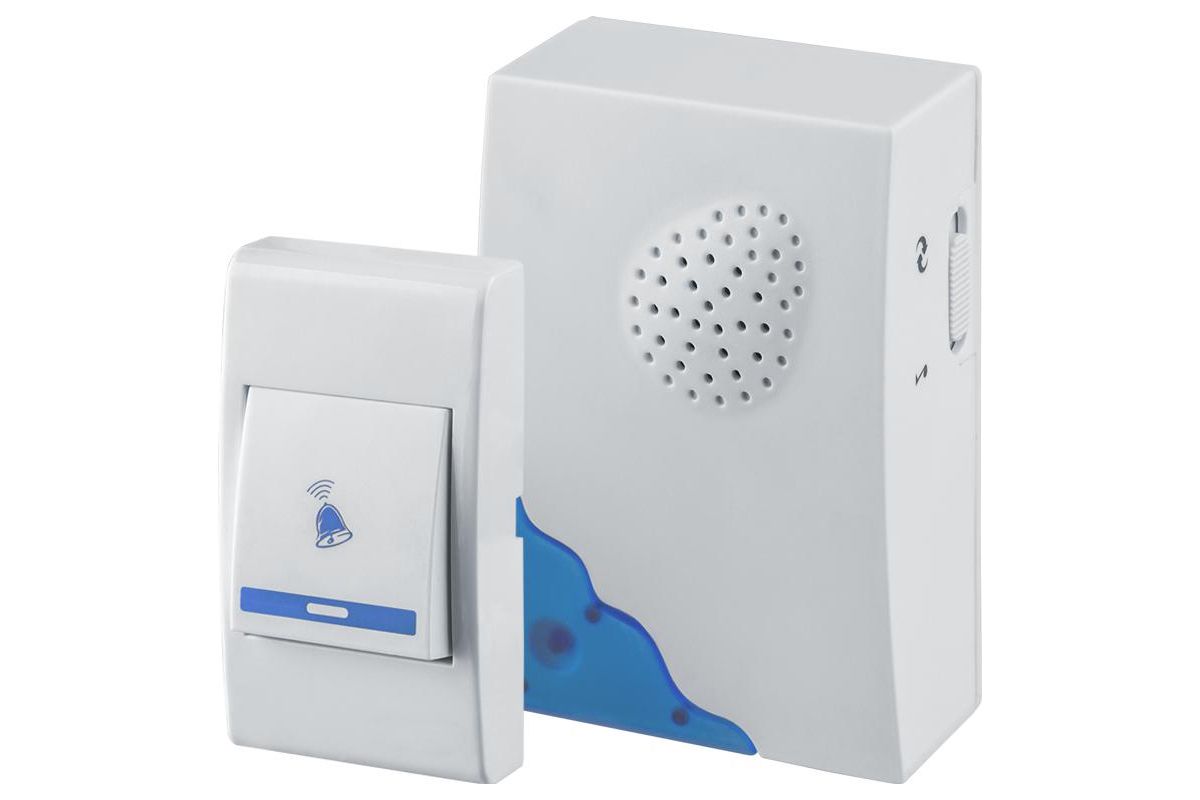 

Звонок беспроводной Navigator 61267, с одной кнопкой, белый (NDB-A-DC01-1V1-WH), 61267