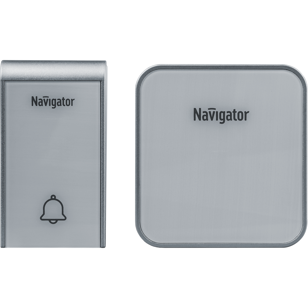 

Звонок беспроводной Navigator 80509 , с одной кнопкой, серый (NDB-D-AC06-1V1-WН), 80509