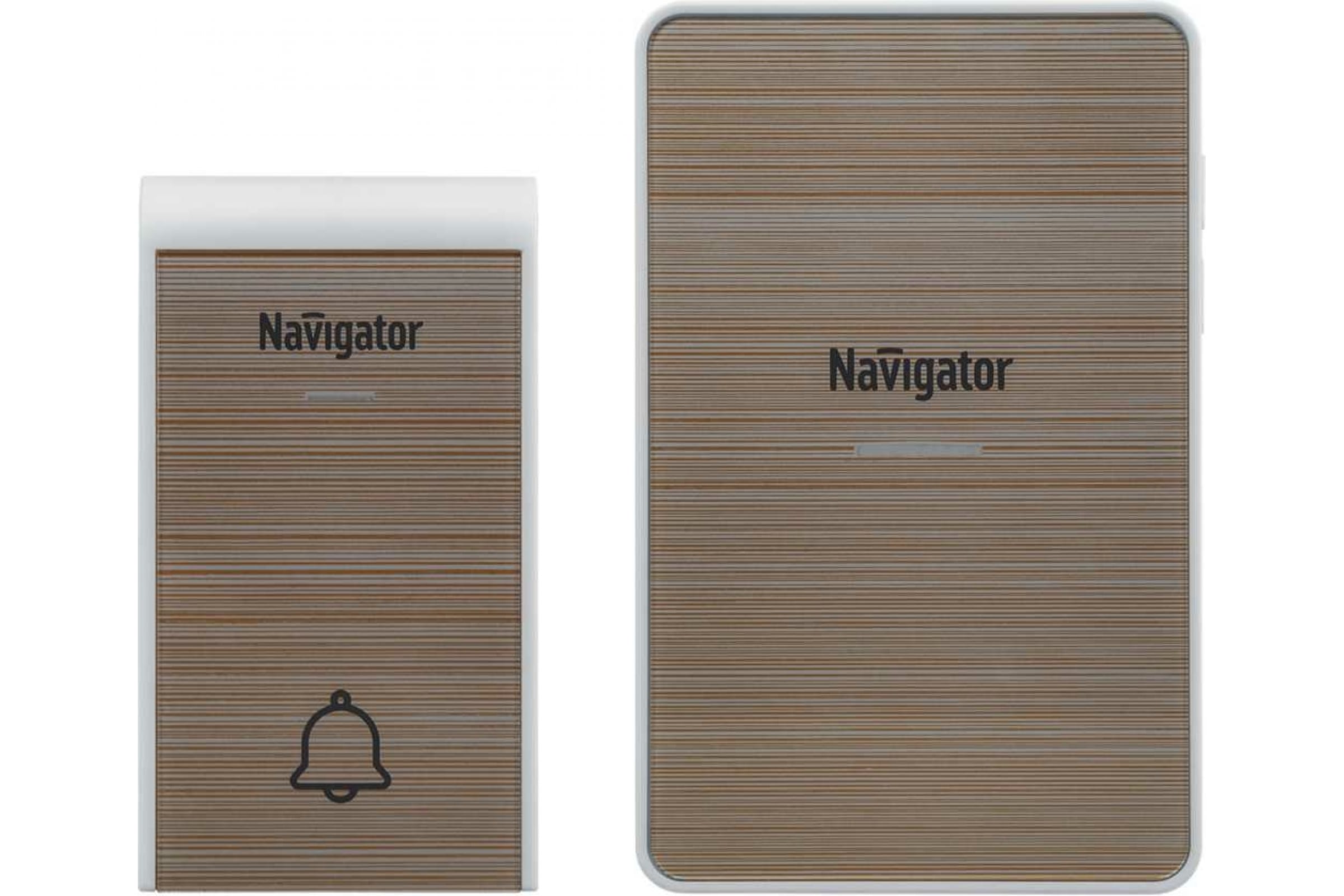 Звонок беспроводной Navigator 80511 , с одной кнопкой, кремовый (NDB-D-DC06-1V1-Be)