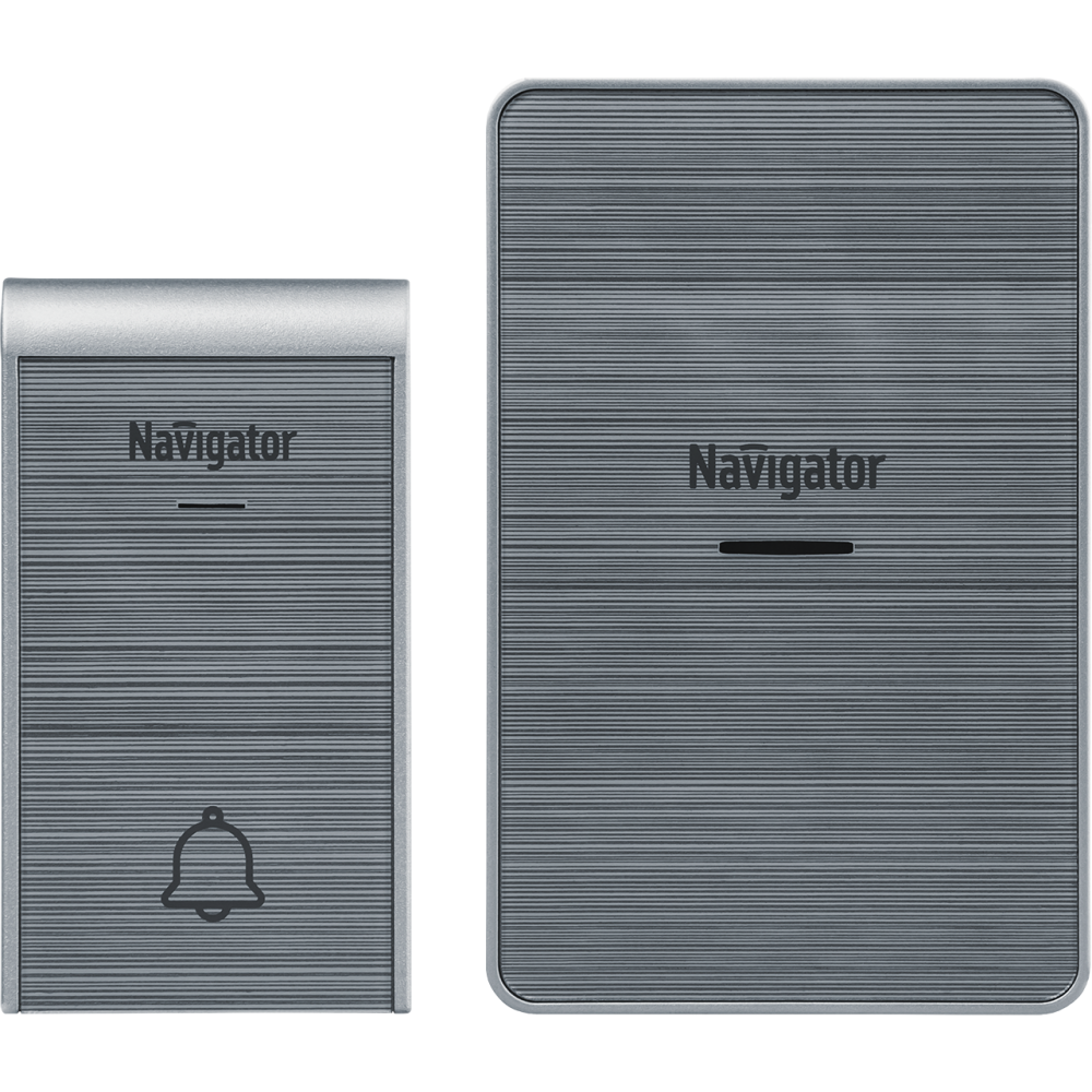 Звонок беспроводной Navigator 80512, с одной кнопкой, черный (NDB-D-DC06-1V1-BL)