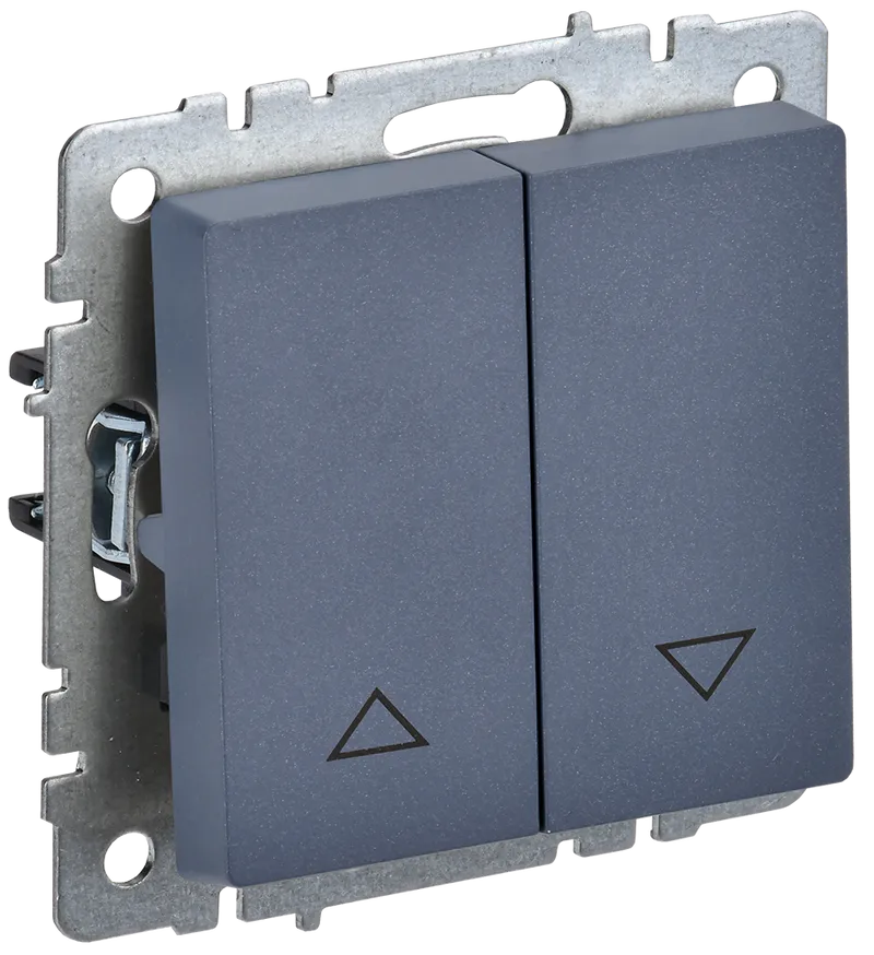 

Выключатель IEK Brite ВС10-1-5-БрМ, 1кл., скрытый монтаж, механизм с накладкой без рамки, маренго (BR-V15-0-10-K35), ВС10-1-5-БрМ