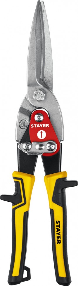 Ножницы по металлу прямые Stayer COBRA, блокировочный замок, 29 см (23055-29_z01)