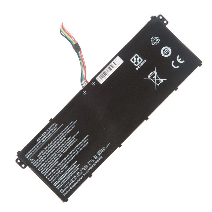

Аккумуляторная батарея AC14B8K-4S1P для Acer Aspire V13, V11, V3-371, V3-331, V3-111, V3-111P, TravelMate X359, X349, B115-M, 15.2V, 2600mAh, черный (708930), AC14B8K-4S1P