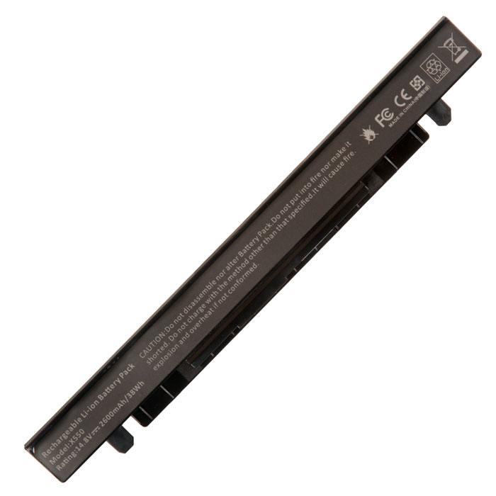 

Аккумуляторная батарея A41-X550A для Asus X552, X550, 14.8V, 2600mAh, черный (813319), A41-X550A