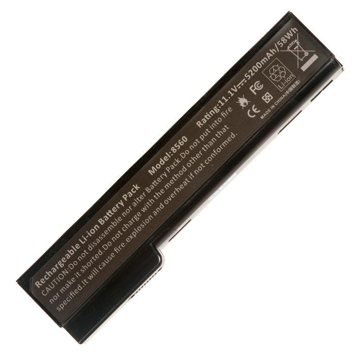 

Аккумуляторная батарея CC06 для HP EliteBook 8560 (ProBook 6460b, CC06, QK642AA), 11.1V, 5200mAh, черный (825851), CC06