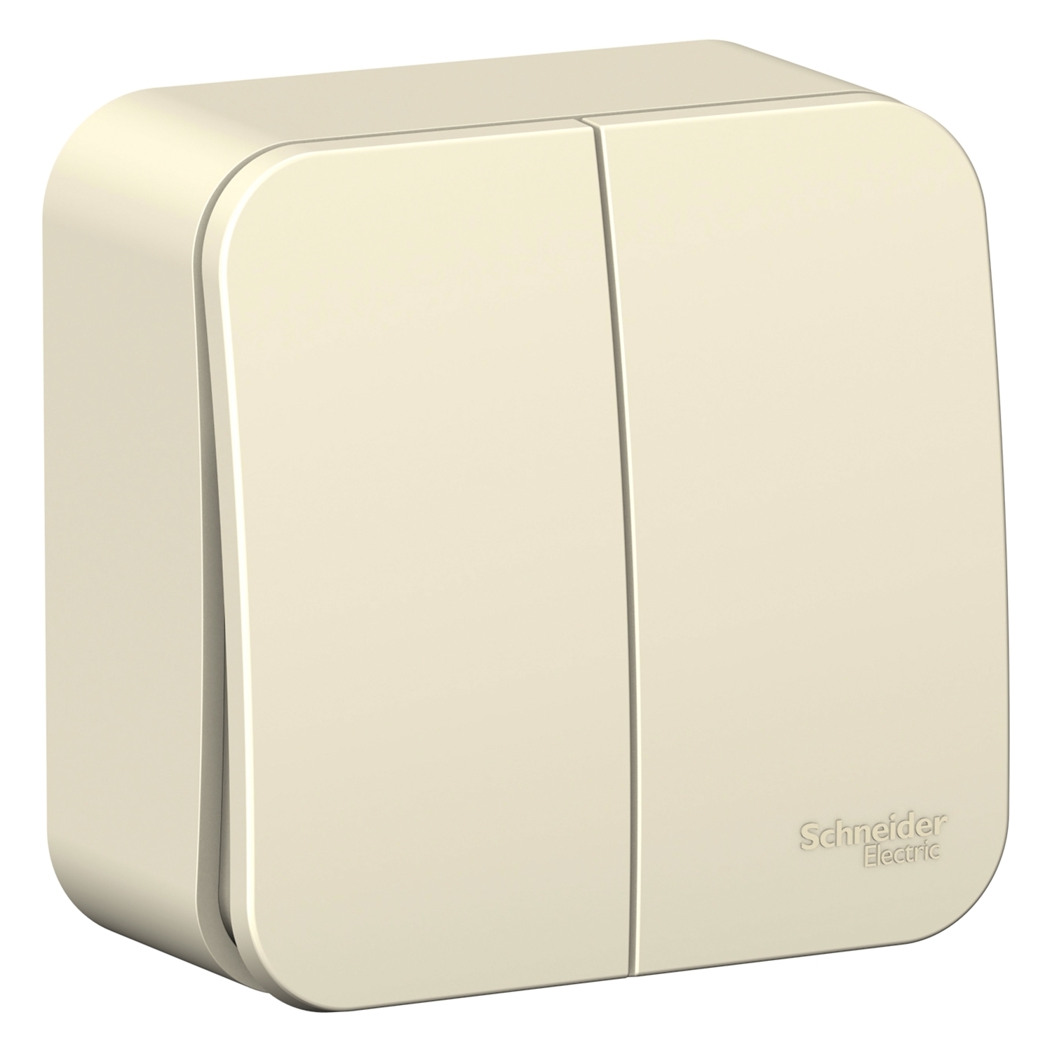 

Выключатель Schneider Electric BLANCA , 2кл., открытый монтаж, в сборе, молочный (BLNVA065012)