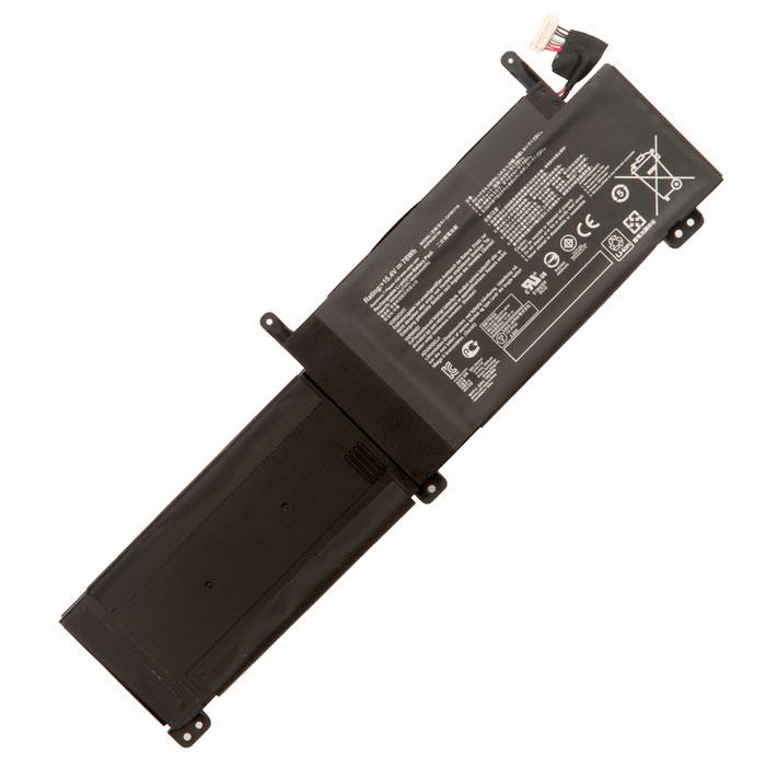 

Аккумуляторная батарея C41N1716 для Asus ROG Strix GL703GM, ROG STRIX S7BS8750, ROG STRIX S7BS, Strix GL703GM-DS74, 15.4V, 4900mAh, черный, 76Wh (830785), C41N1716