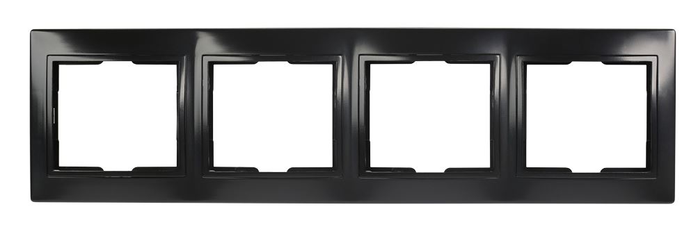 

Рамка SMARTBUY Венера, горизонтальная, 4-поста, черный (SBE-01b-00-FR-4)