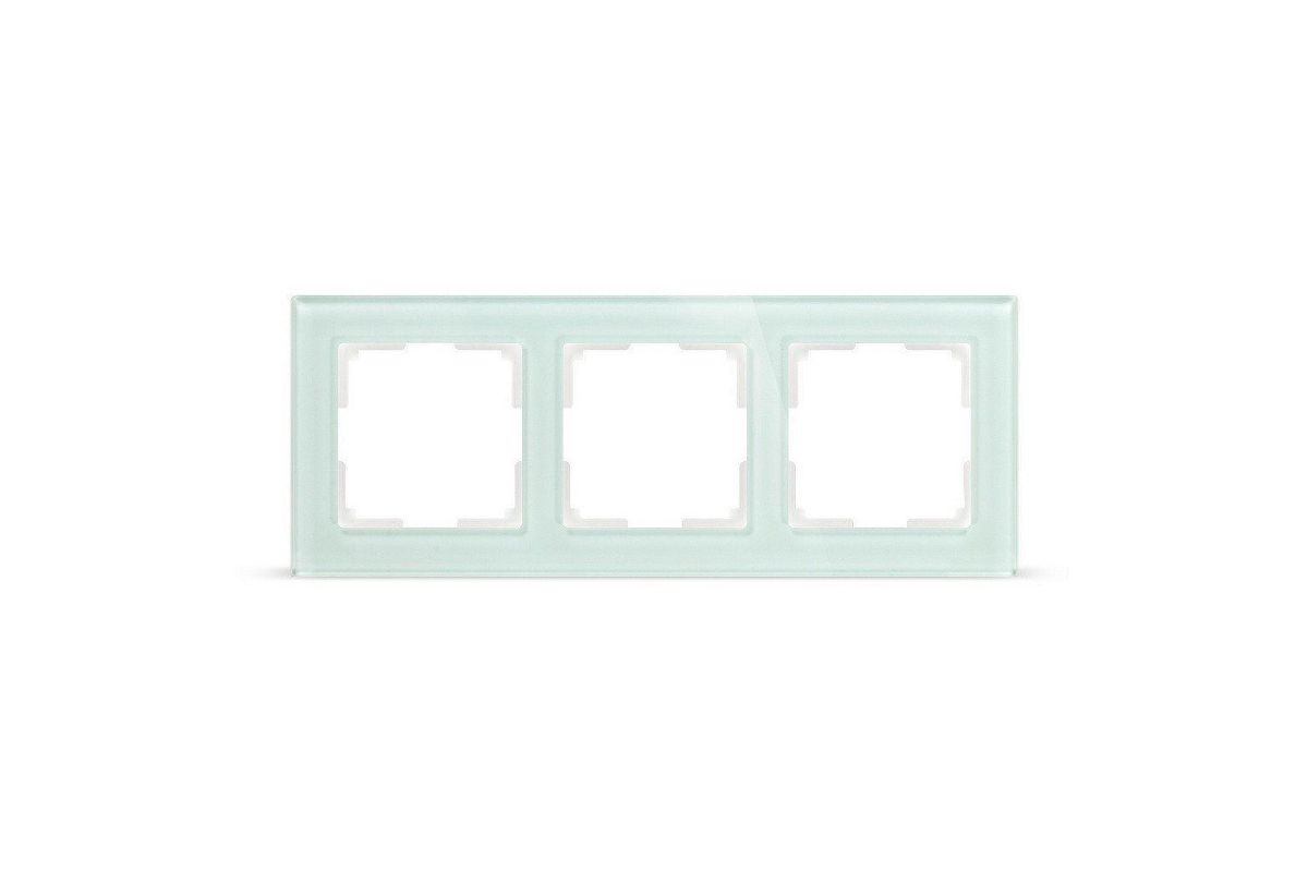 

Рамка SMARTBUY Нептун, 3-поста, бежевый (SBE-05i-Glass-FR-3), 0