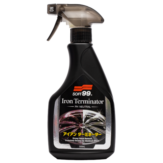 Автошампунь SOFT99 Iron Terminator, 500 мл, для всех цветов