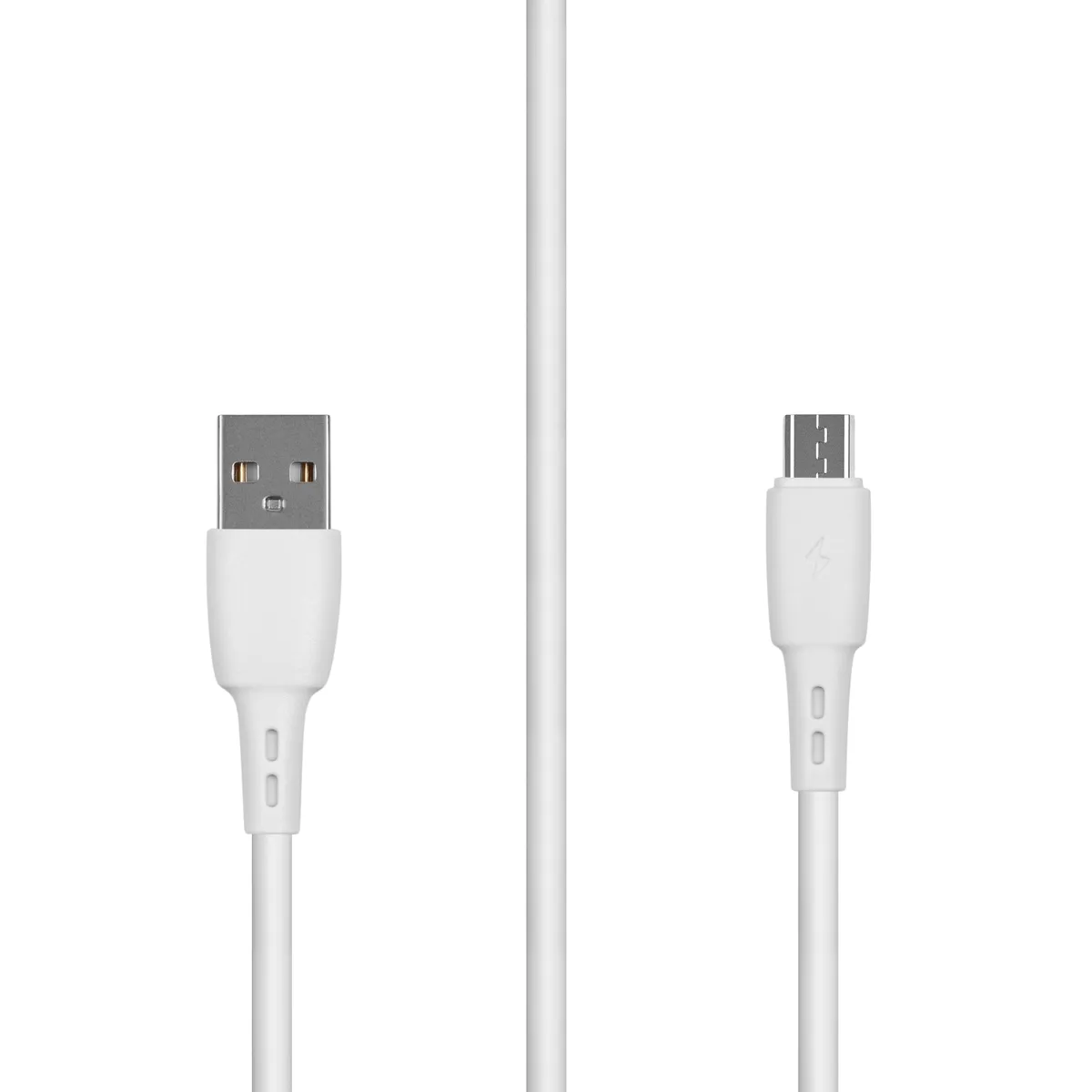 

Кабель Micro USB-USB, экранированный, 2.4A, 1м, белый Carmega (CAR-C-MIC1M-WH)