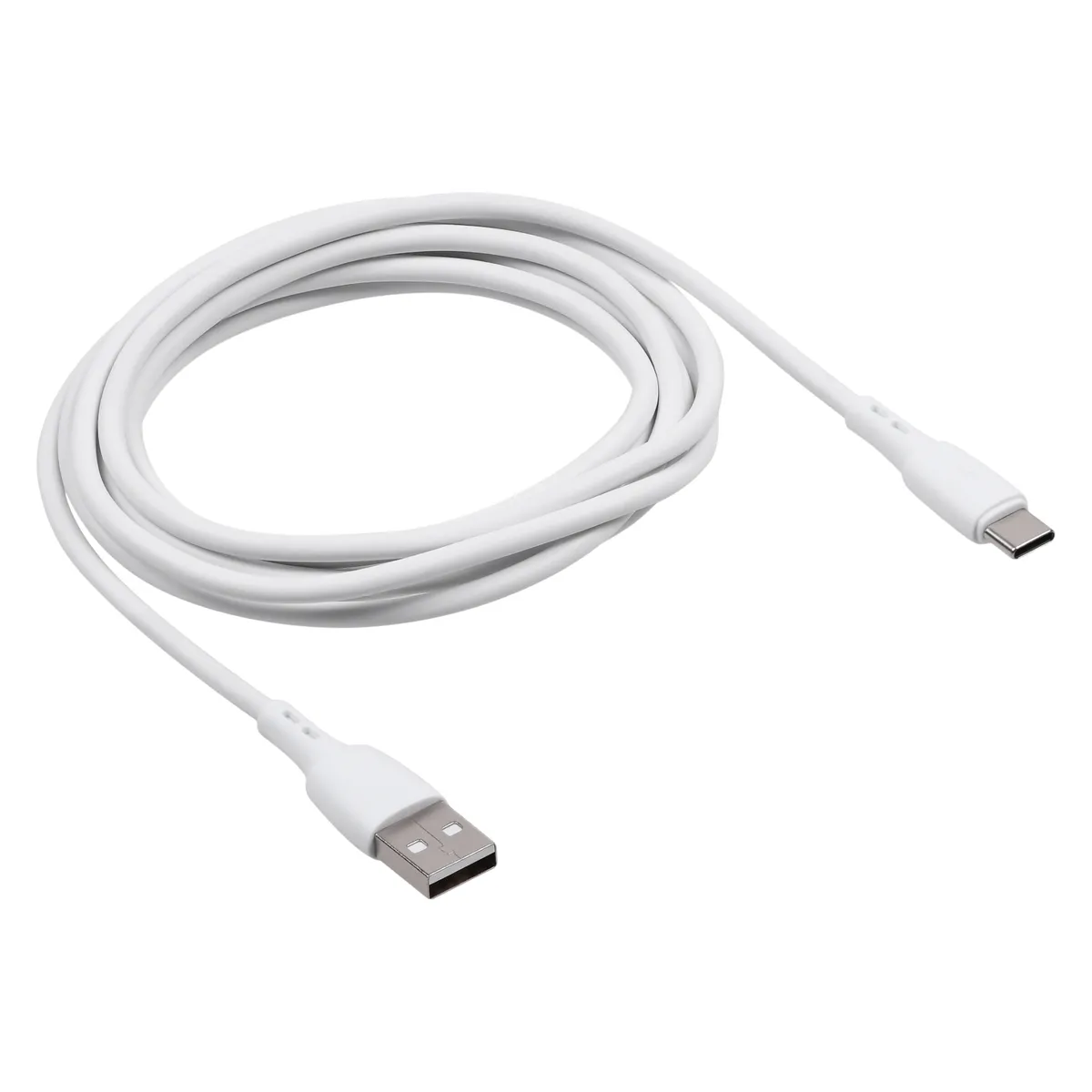 

Кабель USB Type-C-USB, 2.4A, 2м, белый Carmega (CAR-C-AC2M-WH)