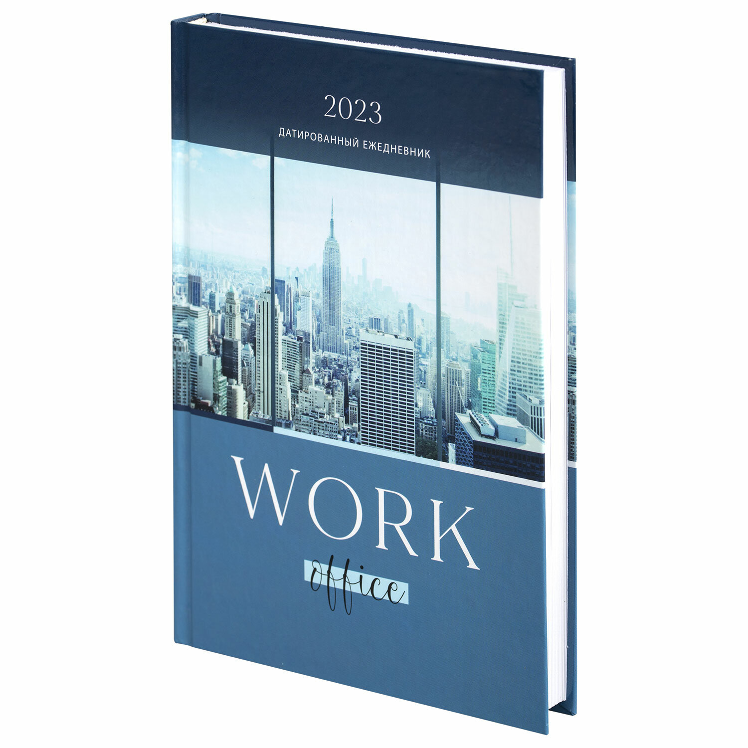 

Ежедневник датированный A5 STAFF New York, в линейку, 160 листов с рисунком (114198), New York