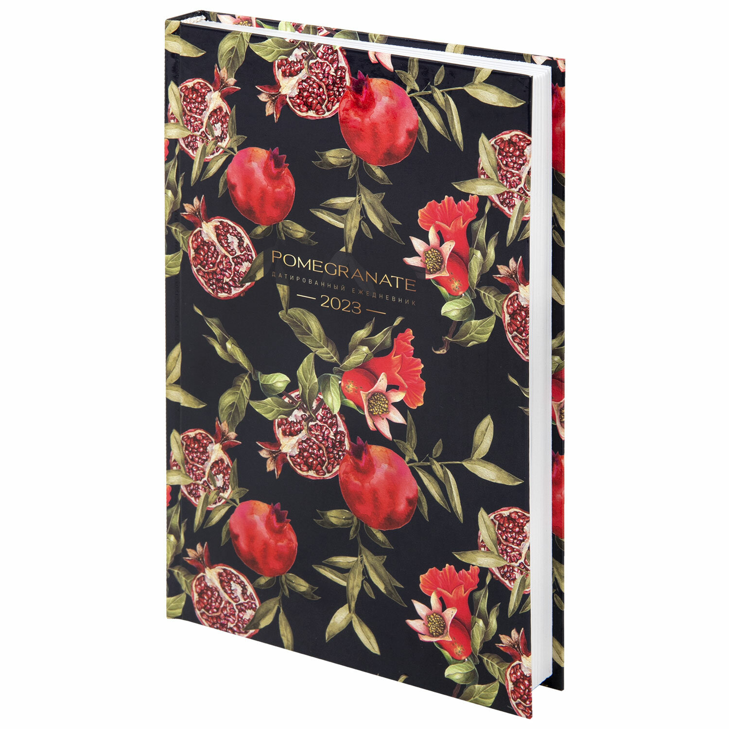 

Ежедневник датированный A5 STAFF Pomegranate, в линейку, 160 листов с рисунком (114196), Pomegranate