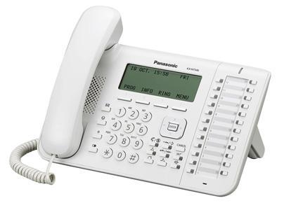 

VoIP-телефон Panasonic KX-NT546RU, монохромный дисплей, PoE, белый, KX-NT546RU