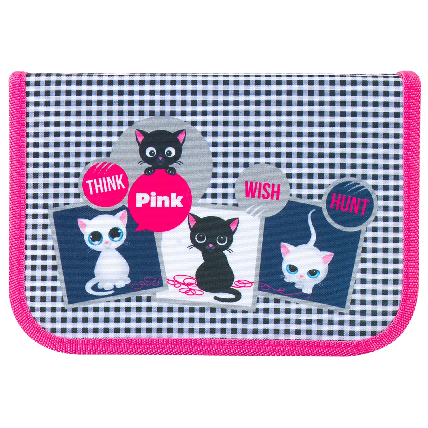 

Пенал TIGER FAMILY Think Pink, 1 отделение, розовый (TGNQ-053C1E), Think Pink