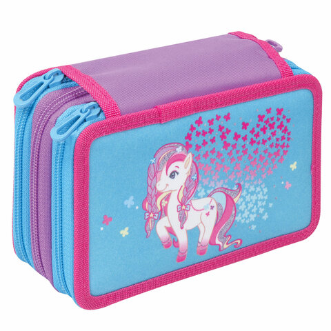 

Пенал TIGER FAMILY Little Charlotte, 3 отделения, голубой (TGNQ-062E1), Little Charlotte