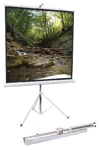 

Экран для проектора на штативе Mobile Screens 152x152 / 1:1 / Black Case, Tripod