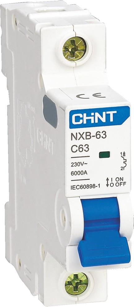 

Выключатель автоматический CHINT NXB-63 однополюсный (1P/1П) 50А C 6кА (814019), NXB-63