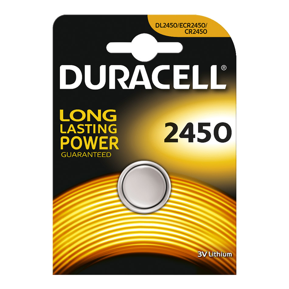

Батарея Duracell Lithium , CR2450, 3V, 1шт.