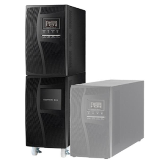 ИБП Qdion Custos One+ TW TB Online 10000W/10000VA, 10000 В·А, 10 кВт, клеммная колодка, USB, черный (Custos One+ TW 10K TB)