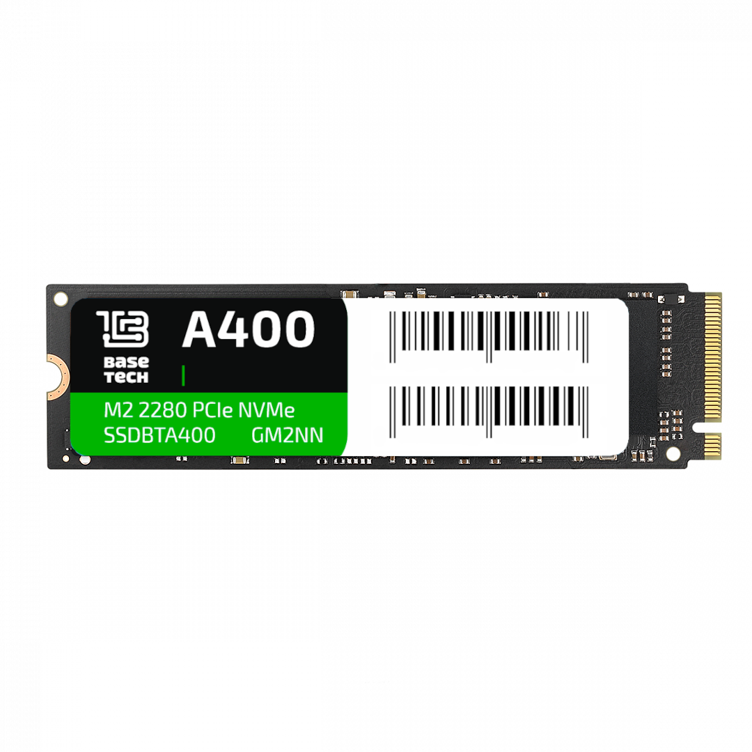 Твердотельный накопитель (SSD) BaseTech 512Gb A400, 2280, M.2, NVMe (SSDBTA400512GM2NN), Bulk - фото 1