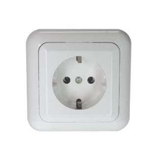 

Розетка Белоцерковское УПП УТОС РС10-307, скрытый монтаж, однопостовая, с з/к, 10A, в сборе, IP20, белый, РС10-307