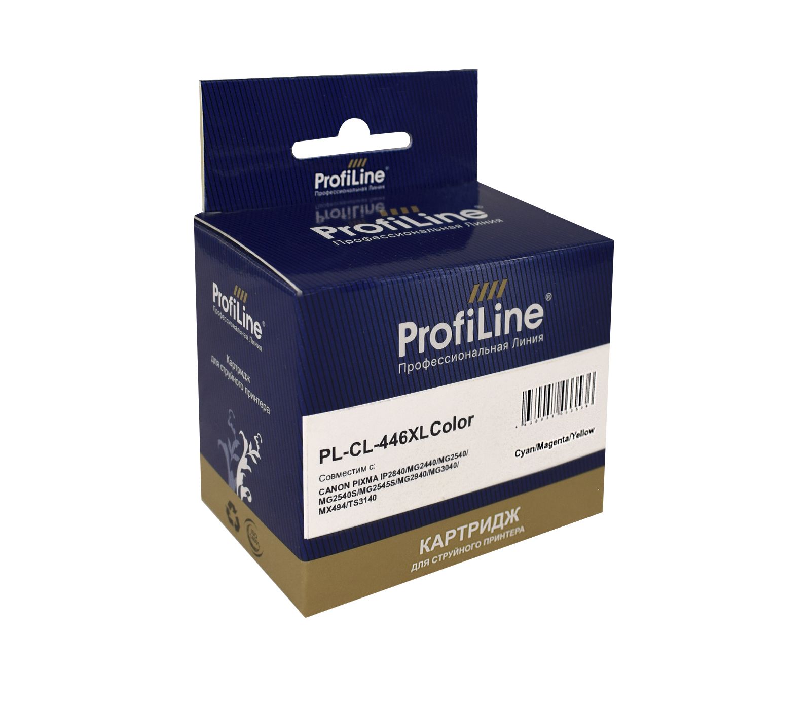 

Картридж струйный ProfiLine PL-CL-446XL, цветной, совместимый, 13 мл, для Canon PIXMA IP2840/MG2440/MG2540/MG2540S/MG2545S/MG2940/MG3040/MX494/TS3140