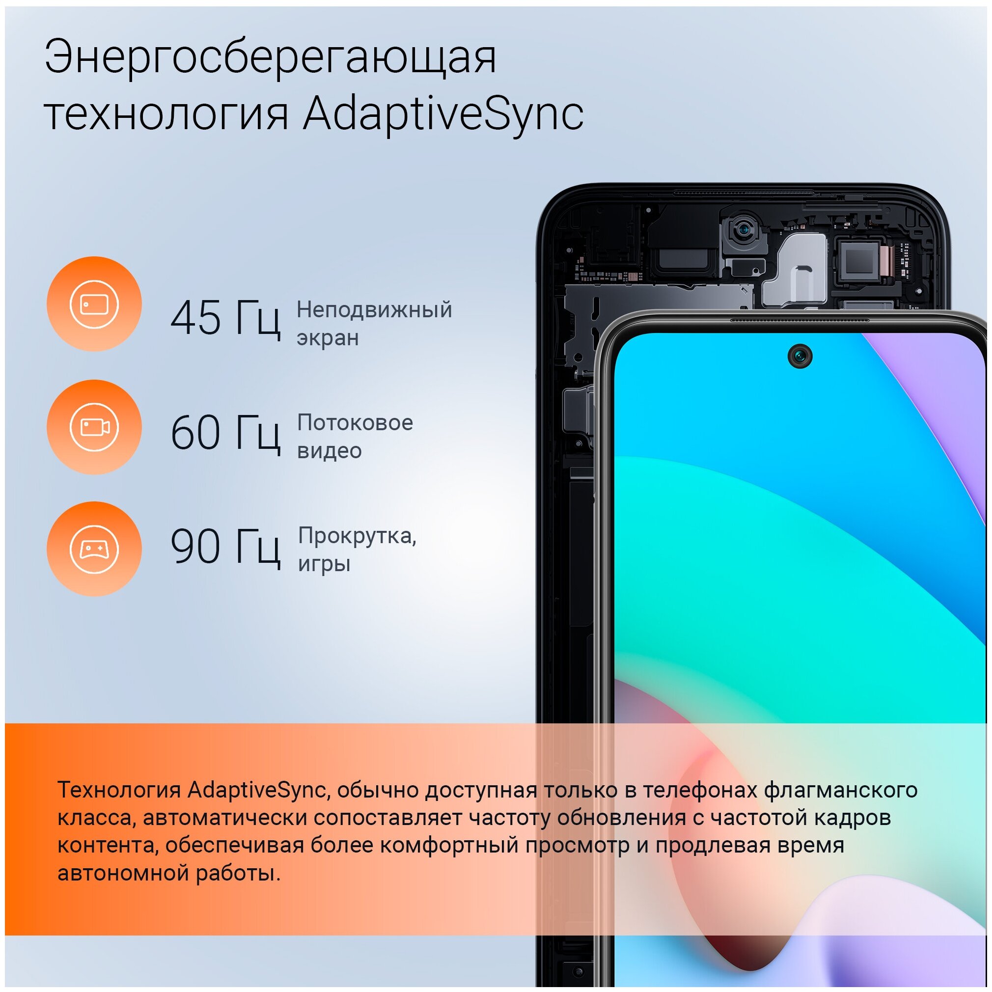 Смартфон Xiaomi Redmi 10 2022 4Gb/128Gb Android белый (36682), 1092885  купить в Барнауле в интернет-магазине e2e4