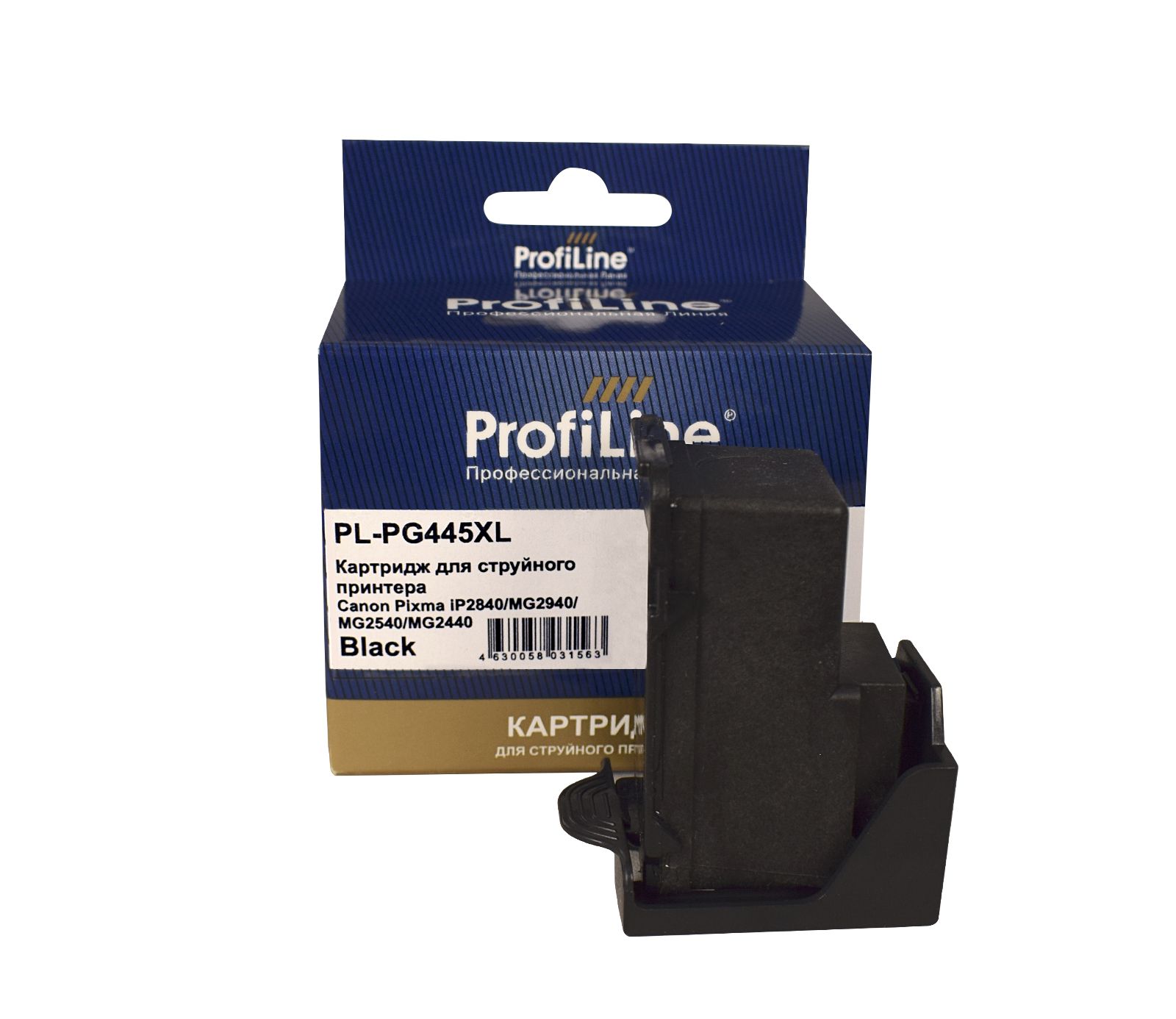 

Картридж струйный ProfiLine PL-PG-445XL, черный, совместимый, 15мл, для Canon PIXMA IP2840/MG2440/MG2540/MG2540S/MG2545S/MG2940/MG3040/MX494/TS3140