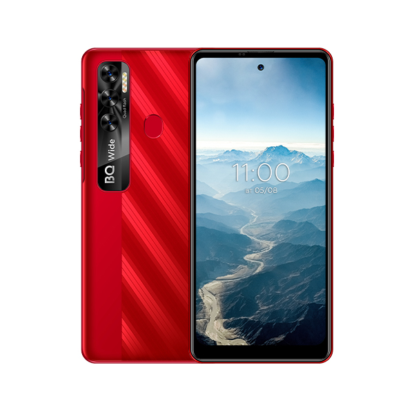 

Смартфон BQ 6868L Wide, 6.8" 720x1600 IPS, Unisoc Tiger T310, 3Gb RAM, 32Gb, 3G/4G, Wi-Fi, BT, 3xCam, 2-Sim, 4000 мА⋅ч, USB Type-C, Android 11, красный, 6868L Wide