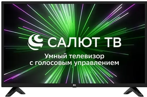 

Телевизор 32" BQ 32S12B, HD, 1366x768, DVB-T /T2 /C, HDMIx3, USBx2, WiFi, Smart TV, черный, 32S12B