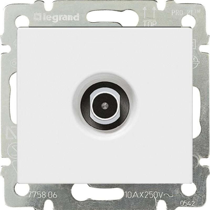 

Розетка TV Legrand Valena, белый (694284)