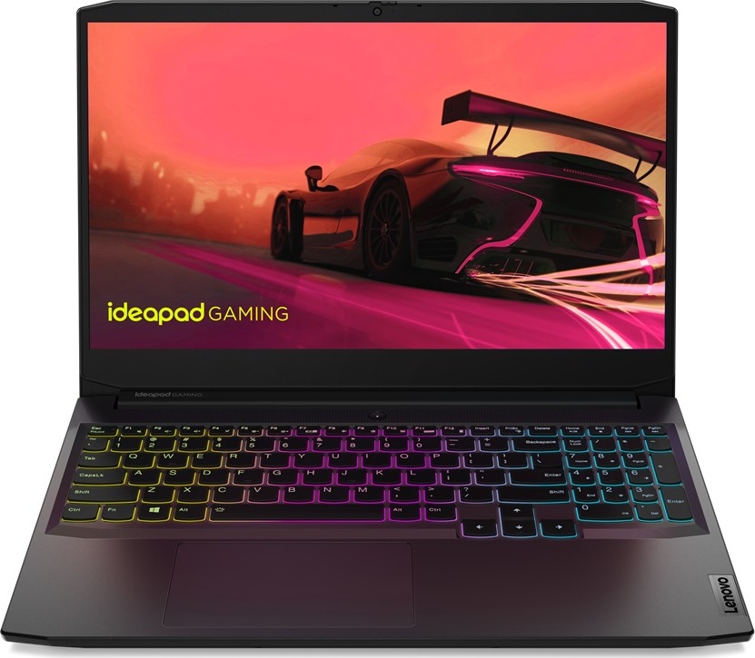 

Ноутбук Lenovo IdeaPad Gaming 3 15ACH6 15.6" IPS 1920x1080, AMD Ryzen 5 5600H 3.3GHz, 16Gb RAM, 512Gb SSD, NVIDIA GeForce RTX 3050 Ti-4Gb, DOS, черный (82K201R0RK), 15ACH6