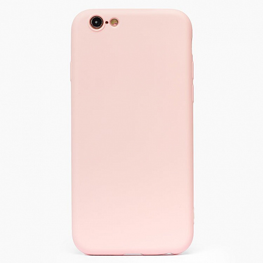 Чехол-накладка Activ Original Design для смартфона Apple 6/6S, силикон, розовый (207793)