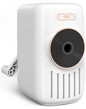 

Точилка для карандашей механическая Deli 71165A/white, контейнер для стружки, 1 отверстие (71165A/WHITE), 71165A/white