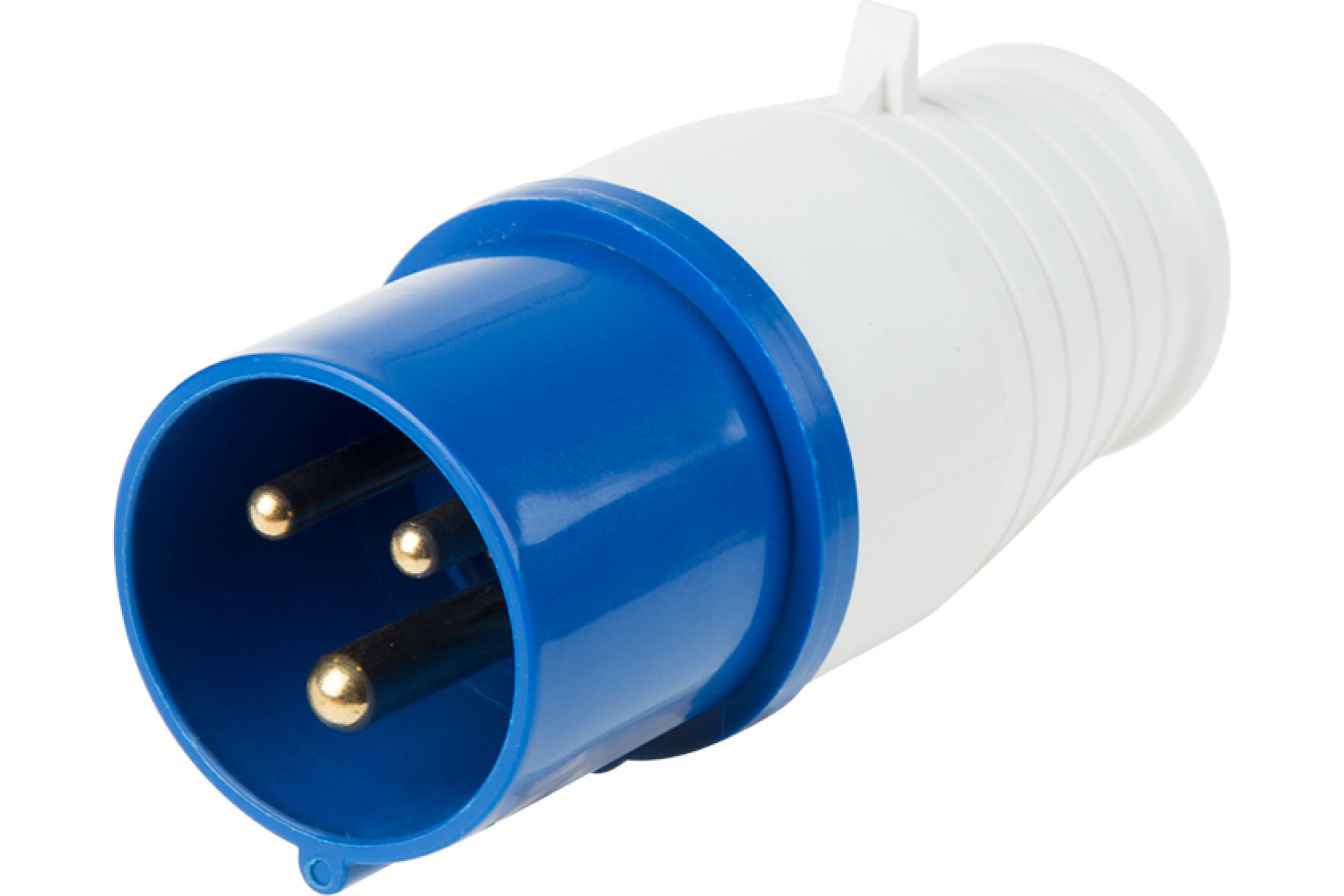 

Вилка прямая Rexant, переносная, 16А, с/з, IP44, синий (11-8900)