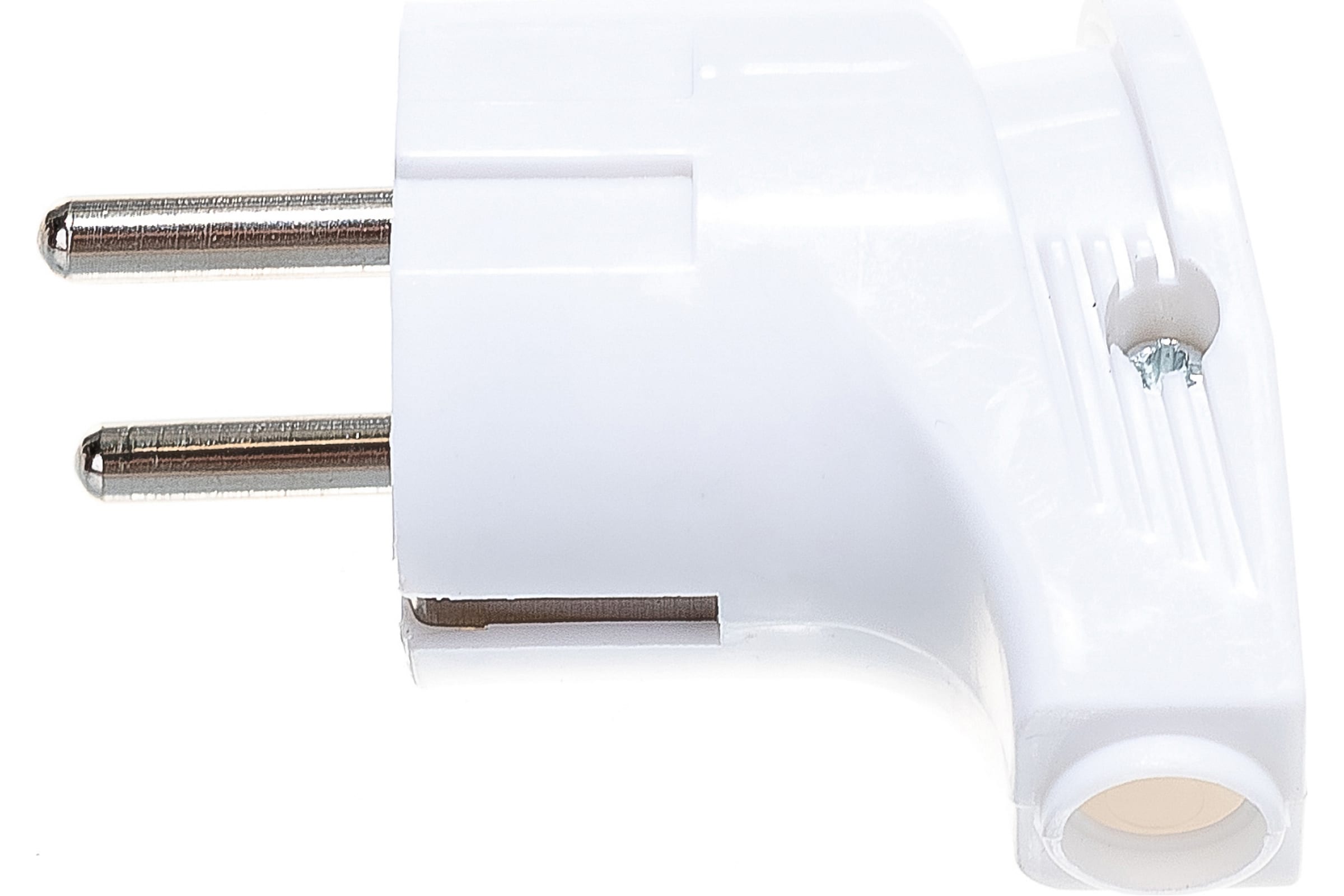 

Вилка угловая TDM, Schuko, 16А, с/з, IP20, белый (SQ1806-0007)