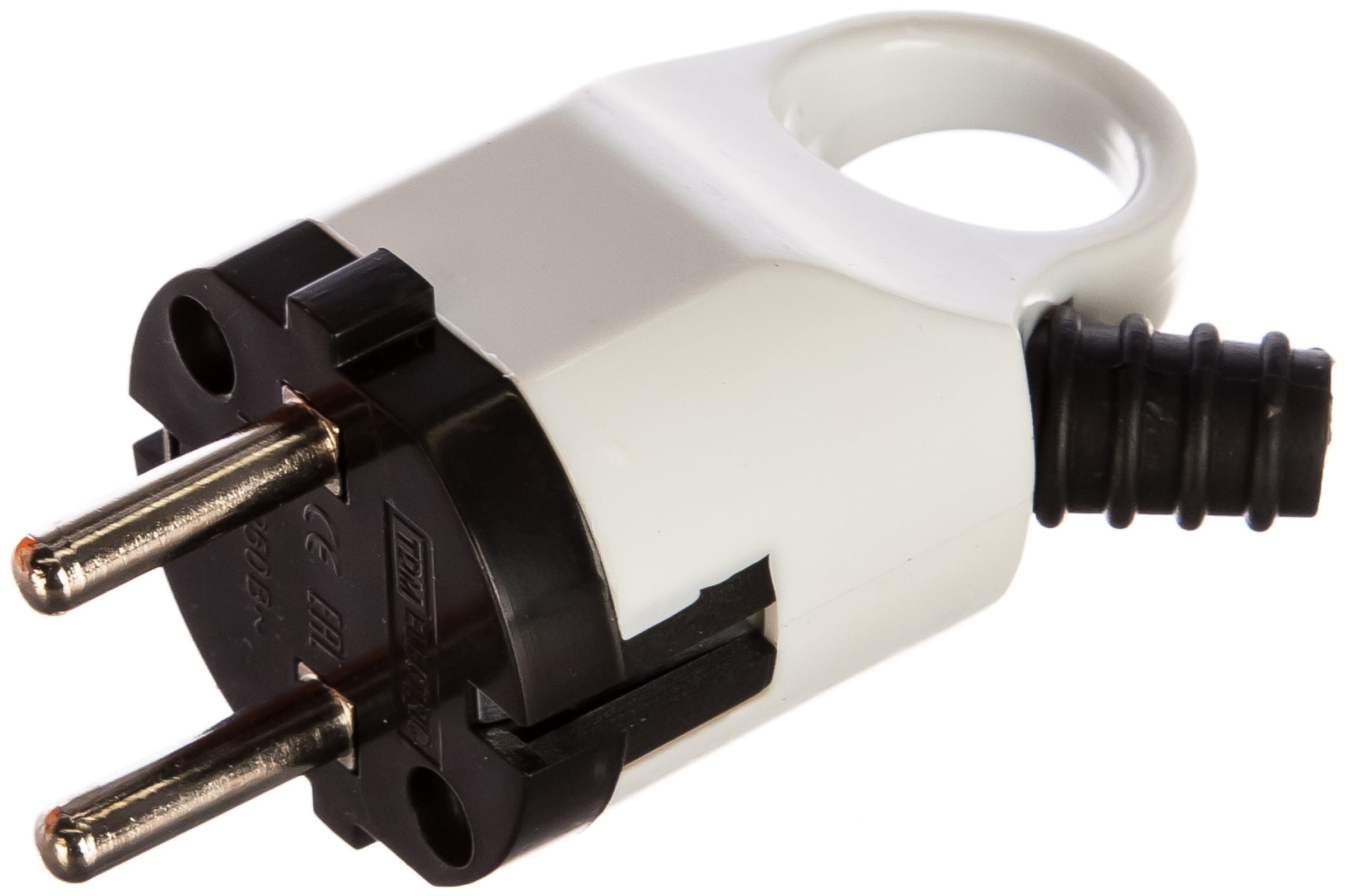 

Вилка угловая TDM, Schuko, 16А, с/з, IP20, белый (SQ1806-0005)
