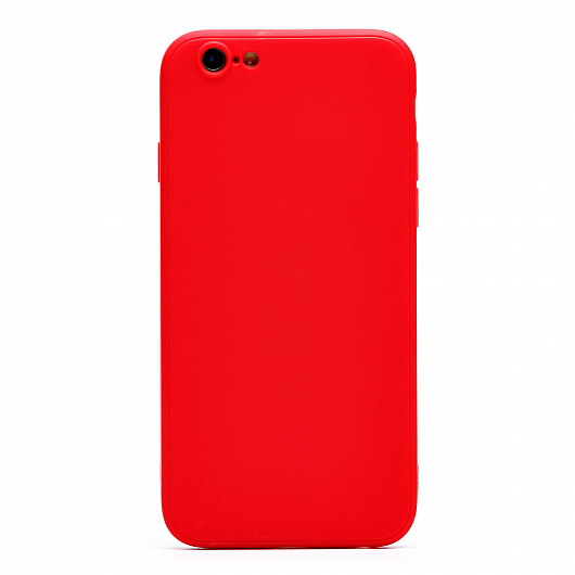 

Чехол-накладка Activ Original Design для смартфона Apple 6/6S, силикон, красный (207795)