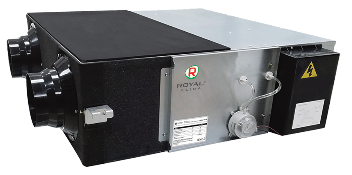 Установка приточно-вытяжной вентиляции Royal Clima RCS-500-P, до 508 м³/час